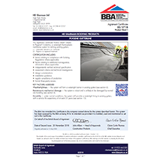 Plygene® Gutterline BBA Certificate Plygene® Gutterline BBA Certificate