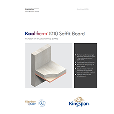 Kooltherm® K110 Soffit Board