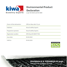 MacDrain W & TerraDrain W EPD MacDrain W & TerraDrain W EPD