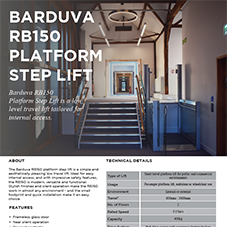 Barduva R150 Platform Step Lift Barduva R150 Platform Step Lift