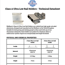 Class A Ultra Low Joist Holder