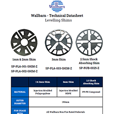 Levelling & Acoustic Shims
