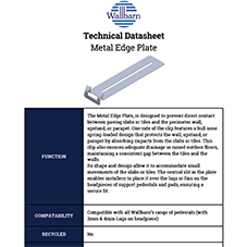 Metal Edge Plate