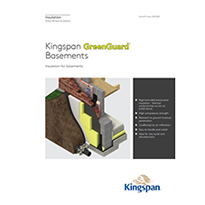 Kingspan GreenGuard® Basements