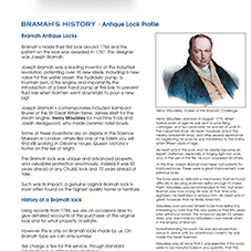 Bramah Lock and Security Solutions 2024 Bramah Lock and Security Solutions 2024
