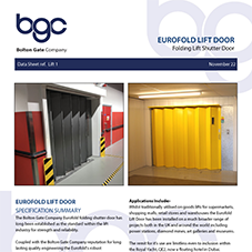 Eurofold Lift Door | Folding Lift Shutter Door Eurofold Lift Door | Folding Lift Shutter Door