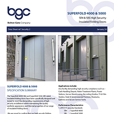 Superfold 4000 & 5000 Superfold 4000 & 5000