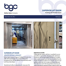 Superior Lift Door | Folding Lift Shutter Door Superior Lift Door | Folding Lift Shutter Door