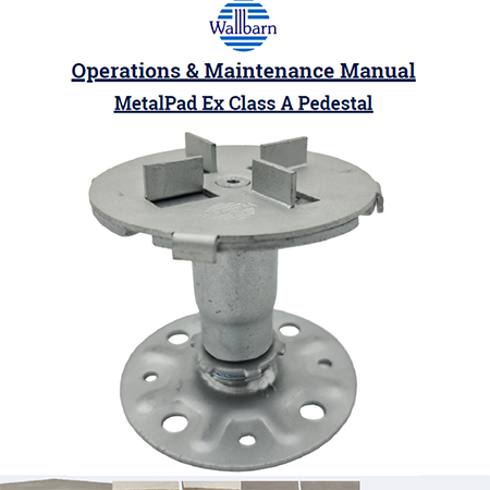 O&M Manual: MetalPad Ex Class A Pedestal