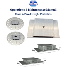 O&M Manual: Class A Fixed Height Pedestals