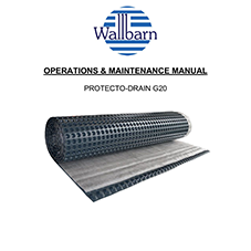 O&M Manual: Protecto Drain 20G