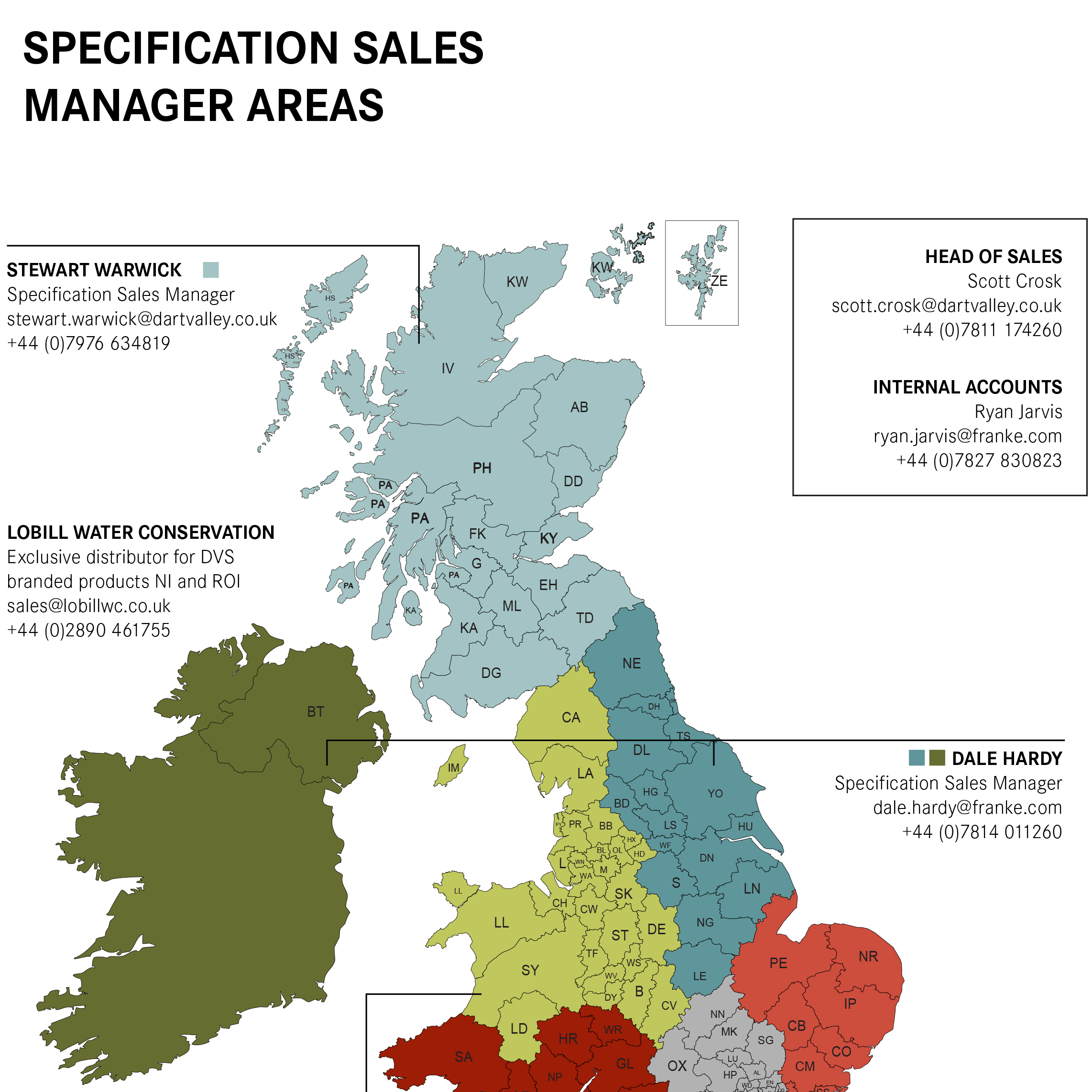 Specification Sales Manager Map Specification Sales Manager Map