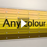 The colour of symphony by The Safety Letterbox Company The colour of symphony by The Safety Letterbox Company