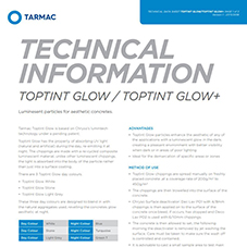 Toptint Glow Data Sheet