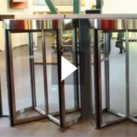 Tourlock Security Revolving Door Video Tourlock Security Revolving Door Video