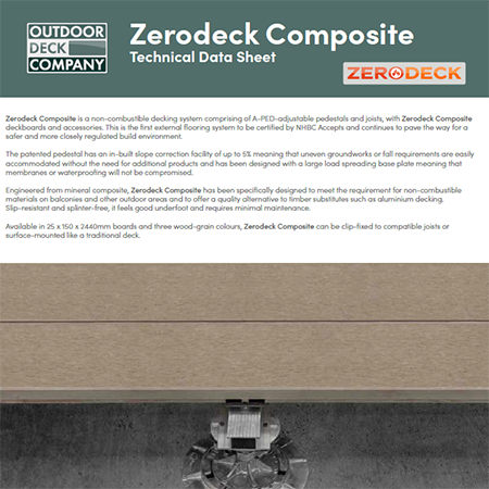 Zerodeck Composite Technical Data Sheet Zerodeck Composite Technical Data Sheet