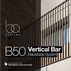 B50 Vertical Bar Balustrade B50 Vertical Bar Balustrade