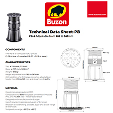 Technical Datasheet PB6 285-367mm Technical Datasheet PB6 285-367mm