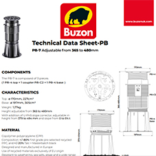Technical Datasheet PB7 365-480mm Technical Datasheet PB7 365-480mm