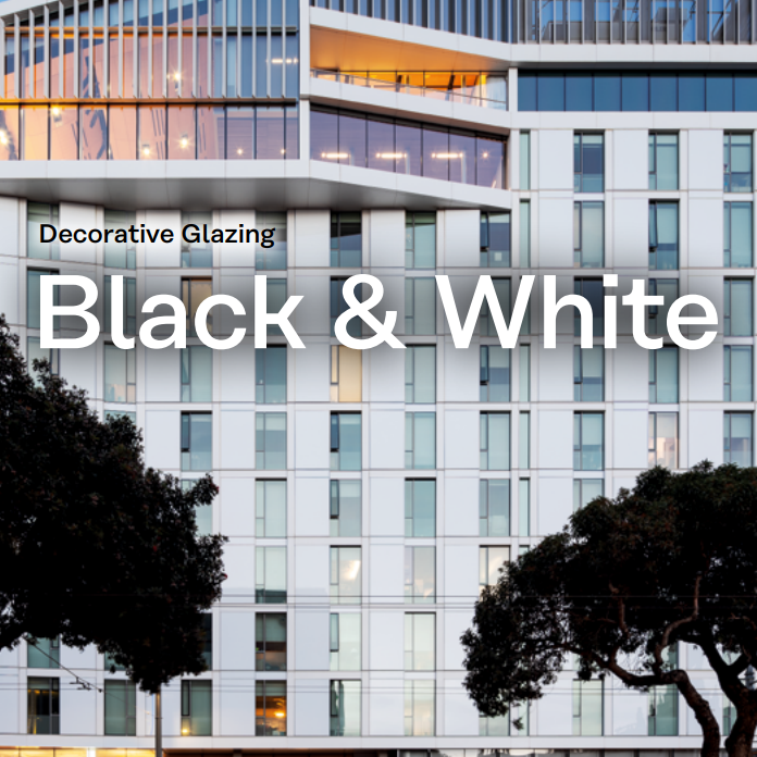 Decorative Glazing: Black and White