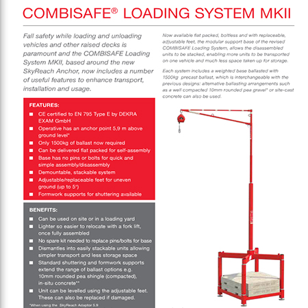 COMBISAFE® Loading System MkII COMBISAFE® Loading System MkII