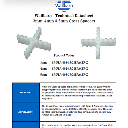 3mm, 4mm & 5mm Cross Spacers 3mm, 4mm & 5mm Cross Spacers