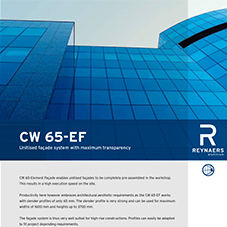 CW 65-EF Unitised Curtain Walling CW 65-EF Unitised Curtain Walling