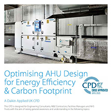 Optimising AHU Design for Energy Efficiency & Carbon Footprint