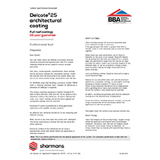 Delcote® 25 Metal Roof Coating Delcote® 25 Metal Roof Coating