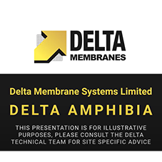 Introduction to Delta Amphibia Fully Bonded Waterproofing Membranes Introduction to Delta Amphibia Fully Bonded Waterproofing Membranes