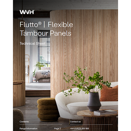 Flutto® | Flexible Tambour Panels Flutto® | Flexible Tambour Panels