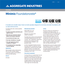 Foundationcrete® Tech Data Sheet Foundationcrete® Tech Data Sheet
