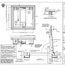 Fire Rated Floor Door Submittal Drawing Fire Rated Floor Door Submittal Drawing