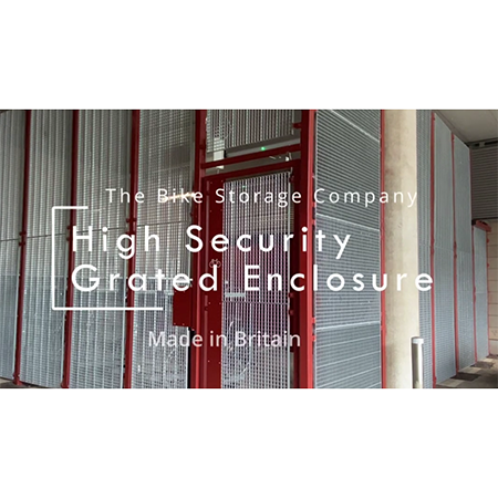 High Security Grated Enclosure | Maple Street High Security Grated Enclosure | Maple Street