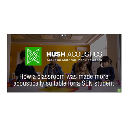 How reverberation in a school classroom was reduced to improve acoustics for an SEN student How reverberation in a school classroom was reduced to improve acoustics for an SEN student