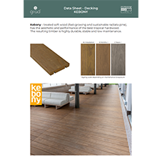 Kebony Grad Decking Kebony Grad Decking