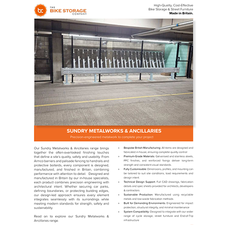 Sundry Metalworks & Ancillaries Mini Brochure Sundry Metalworks & Ancillaries Mini Brochure