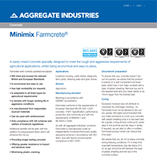Farmcrete® Tech Data Sheet Farmcrete® Tech Data Sheet