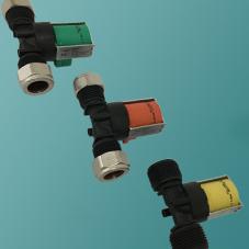 DVS solenoid valves provide a fully anti-microbial solution DVS solenoid valves provide a fully anti-microbial solution