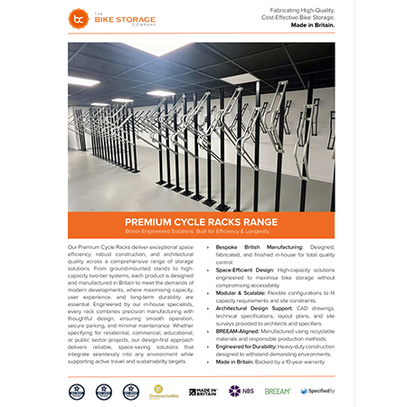 Premium Bike Racks Mini-Brochure Premium Bike Racks Mini-Brochure