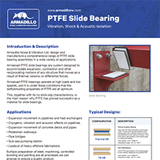PTFE Slide Bearing PTFE Slide Bearing