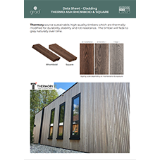 Thermo Ash Rhomboid & Square Cladding Thermo Ash Rhomboid & Square Cladding