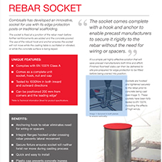 COMBISAFE Rebar Socket Flyer COMBISAFE Rebar Socket Flyer
