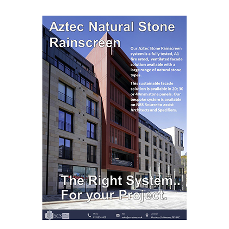 Aztec Natural Stone Rainscreen Brochure Aztec Natural Stone Rainscreen Brochure