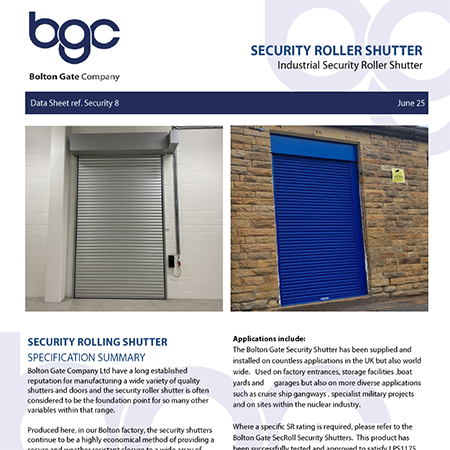 Security Roller Shutter|June 25 Security Roller Shutter|June 25
