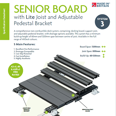 Senior Board With Lite Joist Specification Sheet Senior Board With Lite Joist Specification Sheet