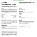 Koster Bitumen Primer Koster Bitumen Primer