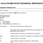 Solith Acoustic Panels Specification Solith Acoustic Panels Specification