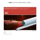 Door Operators Brochure Door Operators Brochure