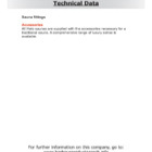 Further technical information such as composition and manufacture, size and weight, performance and sitework... Further technical information such as composition and manufacture, size and weight, performance and sitework...